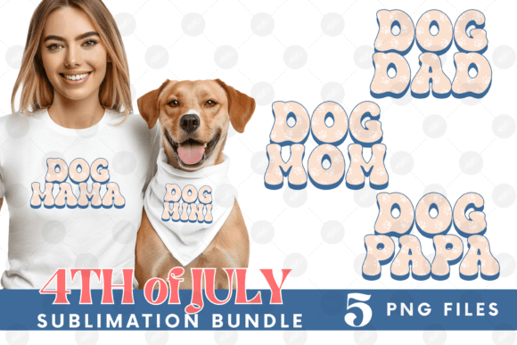 American 4th of July USA Dog Mom Bundle: Graphics and Illustrations Review