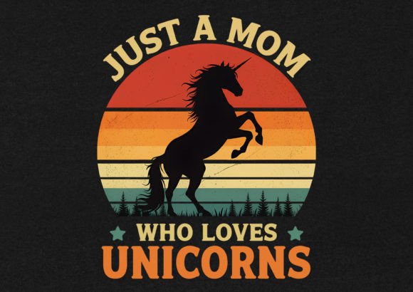 Just a Mom Who Love T-Shirt Design Graphics and T-Shirt Designs