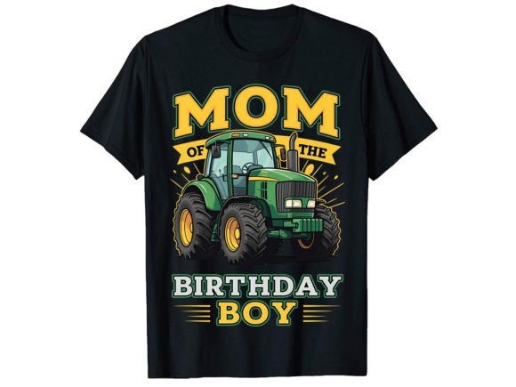 Mom of the Tractor T-Shirt Design Graphics Review