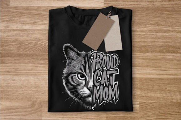 PROUD CAT MOM MOTHER S DAY,CAT LOVER Graphics and T-Shirt Designs