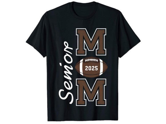 Semon Mom Football T-Shirt Design Graphics and T-Shirt Designs