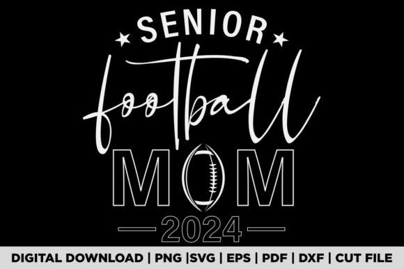 Senior Football Mom 2024 T-shirt Graphics and T-Shirt Designs Review
