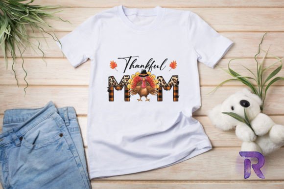 Thankful Mom Thanksgiving PNG Graphics and T-Shirt Designs Review